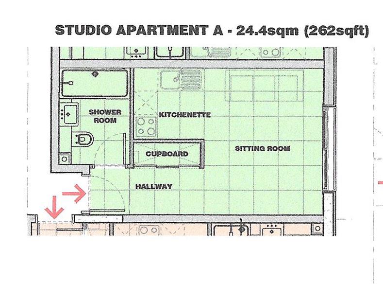 Image of Apartment - 1 Bathrooms for Sale in West One, Eurotowers-Gibraltar, Image 14